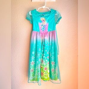 Elsa Disney Costume Dress for Children (Frozen) 5T